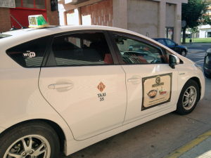 Taxis advertising 2