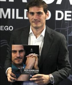 Iker Casillas' book presentation