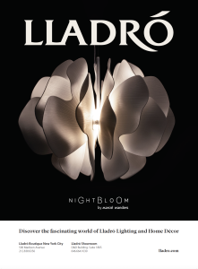 Nightbloom lighting magazine ad