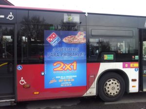 Advertising campaign on buses 4