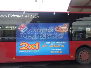 Advertising campaign on buses 6