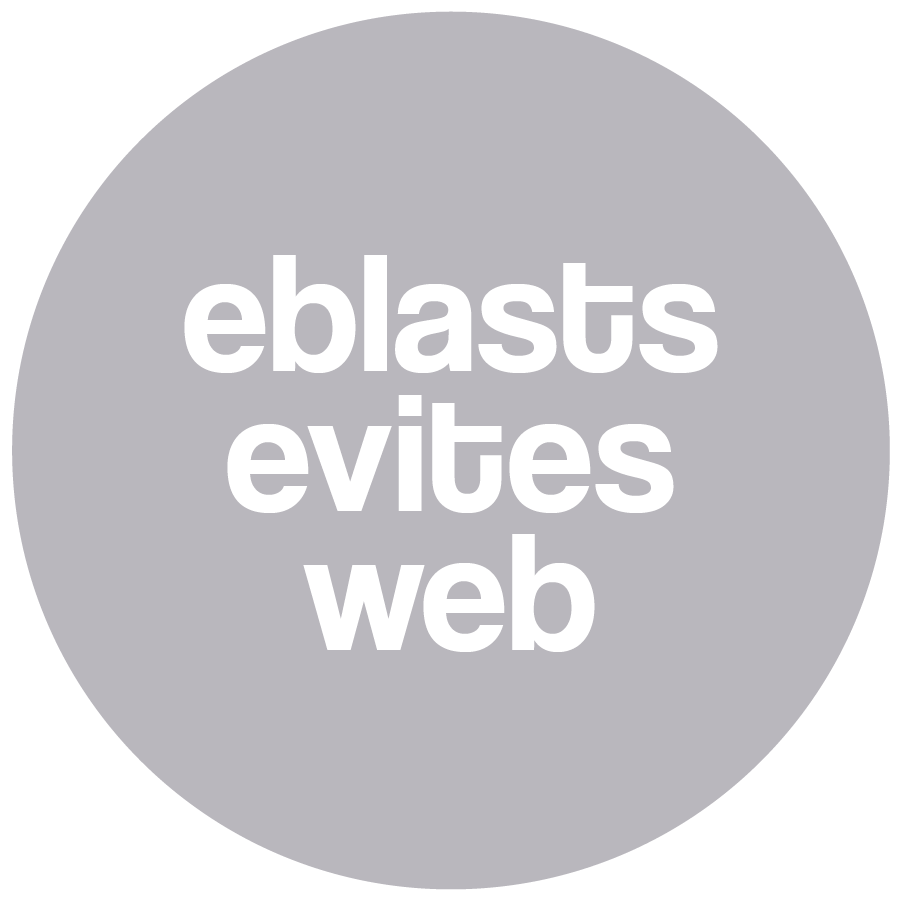 Eblast, evites, web