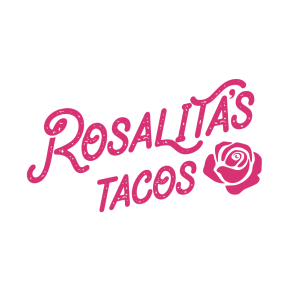 Rosalita's Tacos logo pink