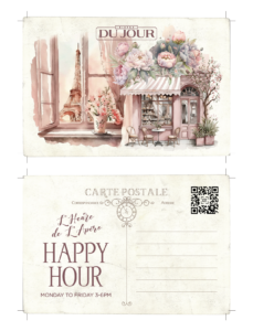 Bistro Du Jour Postcard