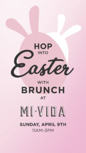 KNEAD Easter Brunch Instagram Story