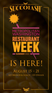 Succotash Restaurant Week Instagram Story